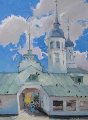 Suzdal, view from the gallery