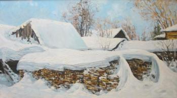 The snow fell at morning. Svinin Andrey