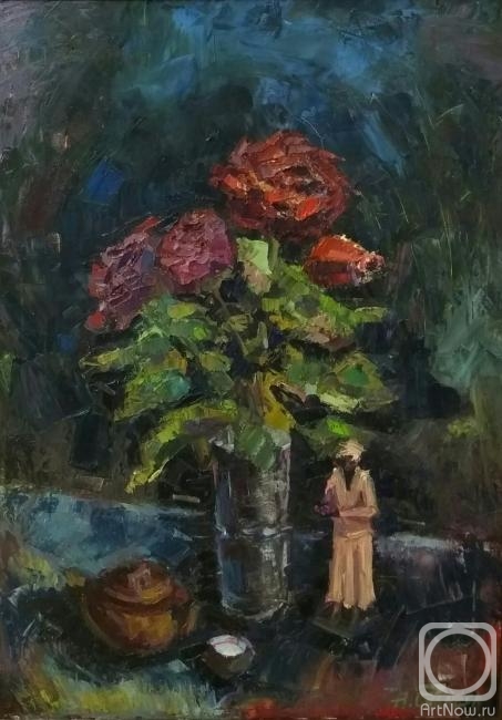Silaeva Nina. A bouquet of roses