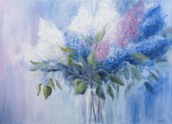 Lilac bouquet (Transparent Air). Goldstein Tatyana