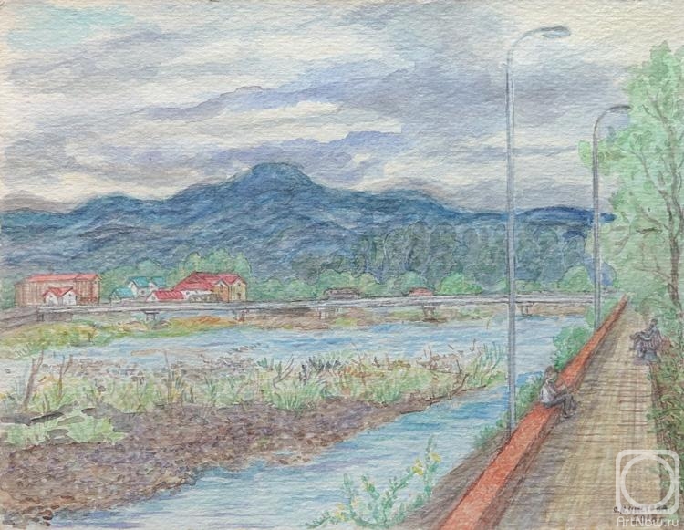 Chistova Olga. Adler. Mzymta. Mountain