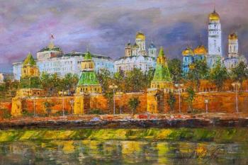 View of the Kremlin from the Moscow river. Vlodarchik Andjei