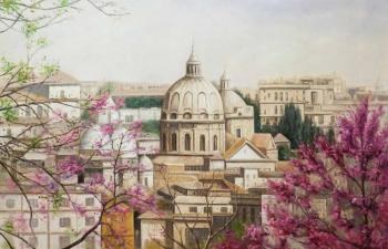 Rome in the spring. Romm Alexandr