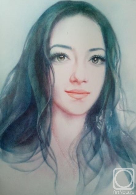 Nesterkova Irina. Female portrait