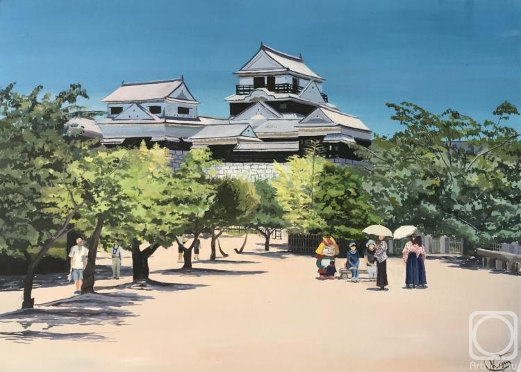 Kutomanova Tatiana. Matsuyama Castle