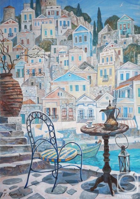 Alanne Kirill. Afternoon on the island of Simi