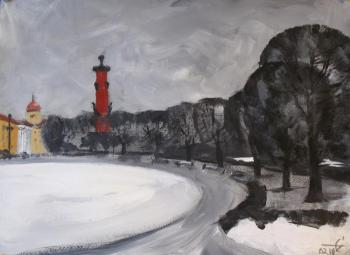 Exchange Square in St. Petersburg