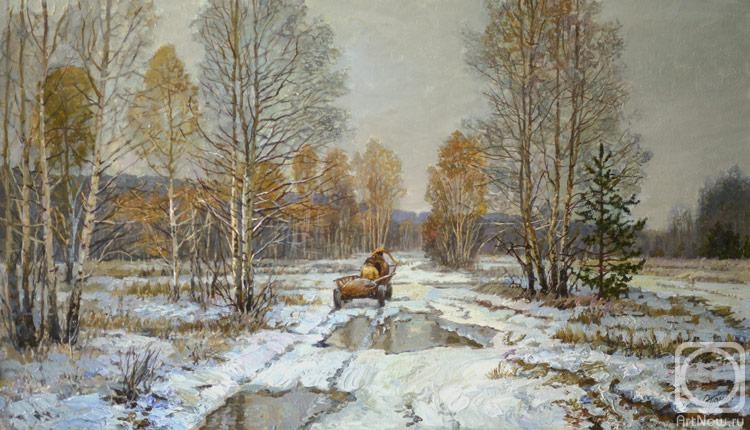Panov Eduard. The first snow