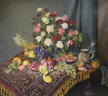 Still life with fruit. Panov Eduard