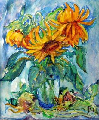 Sunflowers. Tomarev Nikolay