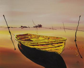 Golden boat. Aronov Aleksey