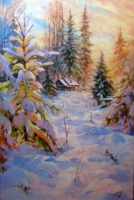 In winter forest. Schavleva Svetlana