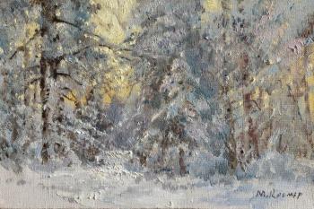 Kremer Mark Veniaminovich. Clear Winter in forest