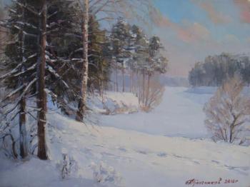 Bogorodskoye. Frost and sun. Plotnikov Alexander