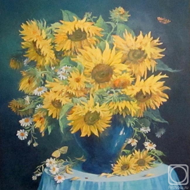 Svinin Andrey. Sunflowers