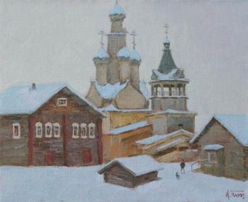 The morning of winter Kimzhy. Panov Igor