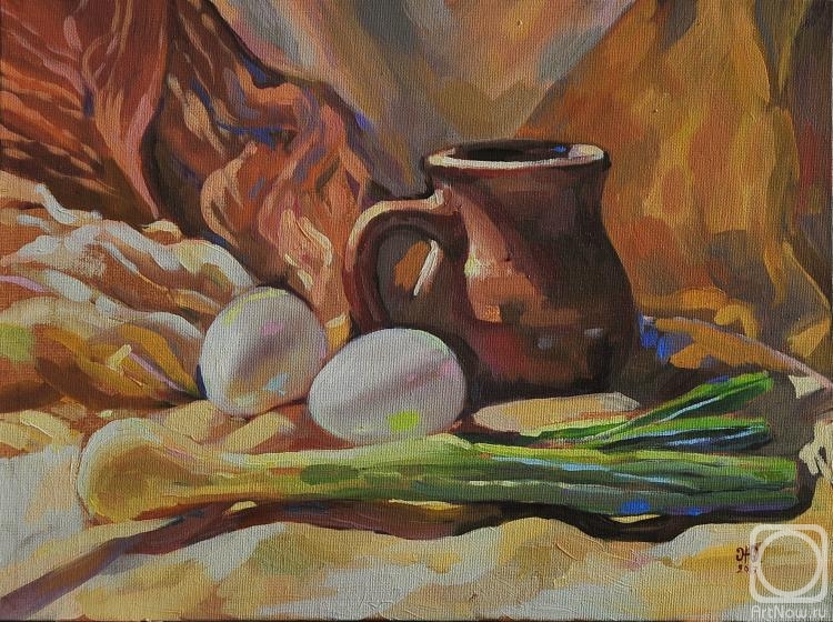 Zhukovskaya Yuliya. Village still life