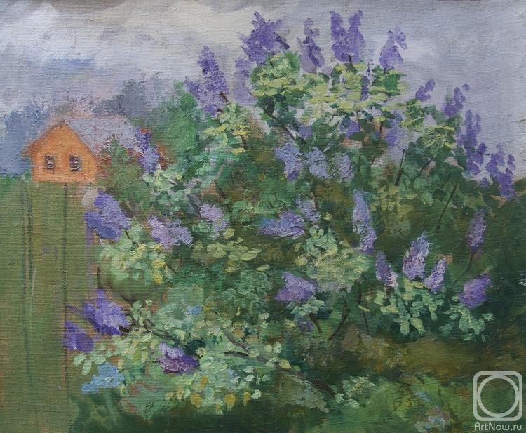 Chernov Alexey. Lilac in the country