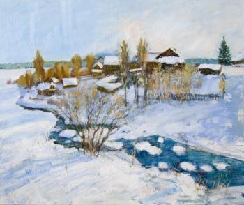 Winter River. Chernov Alexey