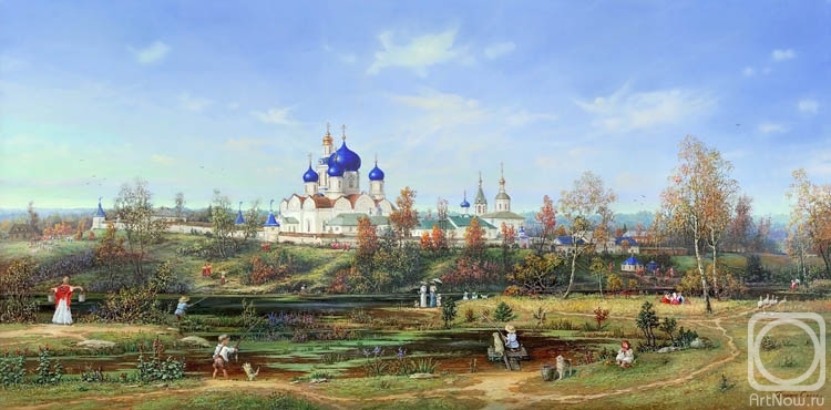 Panin Sergey. Bogolyubovo monastery. Indian summer