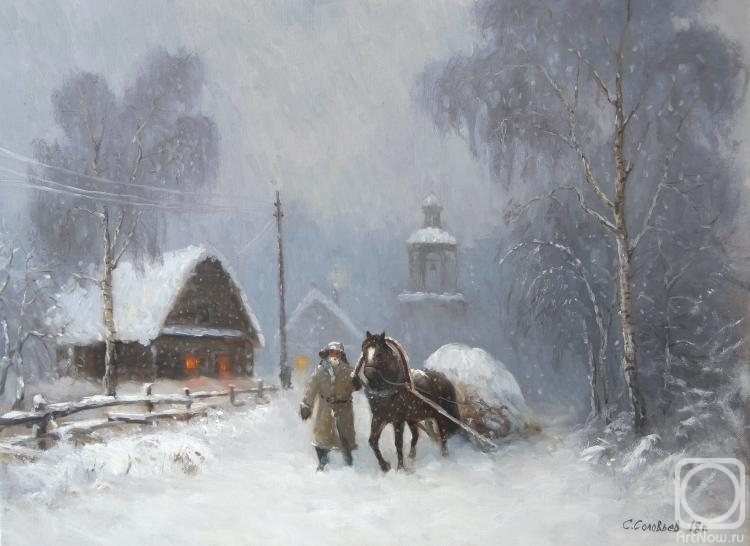 Solovyev Sergey. Snowfall
