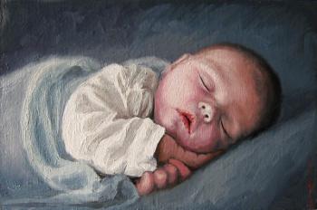 SLEEPING BABY (study to the picture)