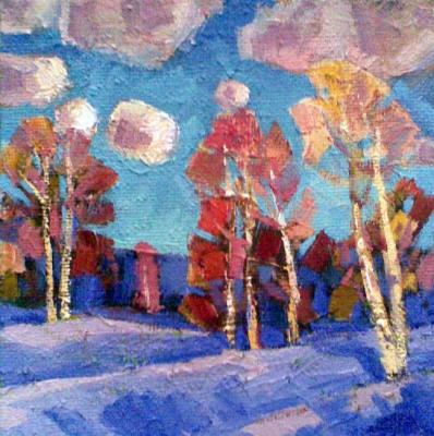 Картина «Весенний ноктюрн»