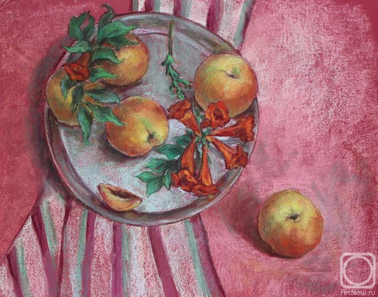 Prokopenko Anastasiya. Ripe peaches