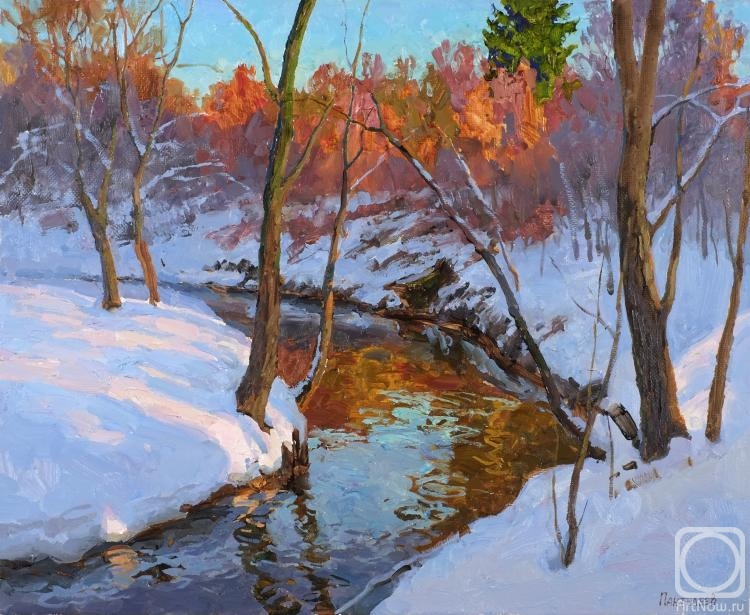 Panteleev Sergey. Setun river. Frosty day