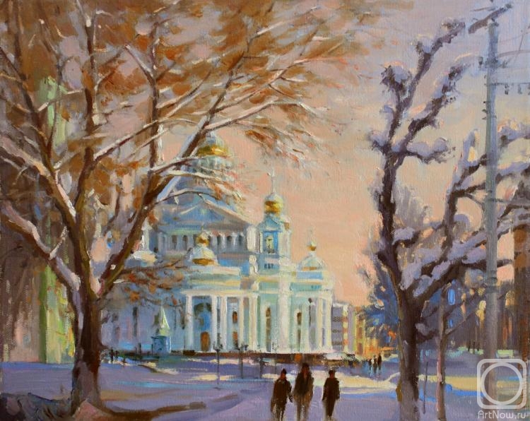 Rybina-Egorova Alena. In Saransk the winter den