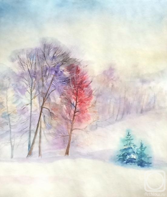 Fialko Tatyana. Winter trees