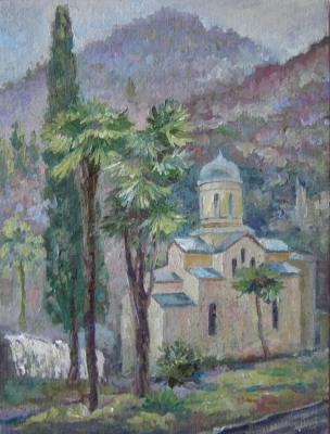 Temple of Simon Kannanit. New Athos. Abkhazia (Strings Of The Soulsoul). Kuznetsova Anna