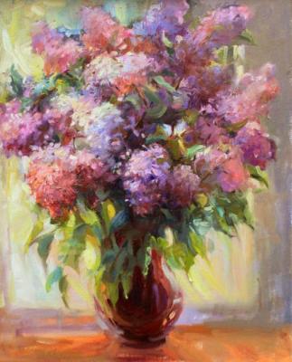 Lilacs in a vase. Rybina-Egorova Alena