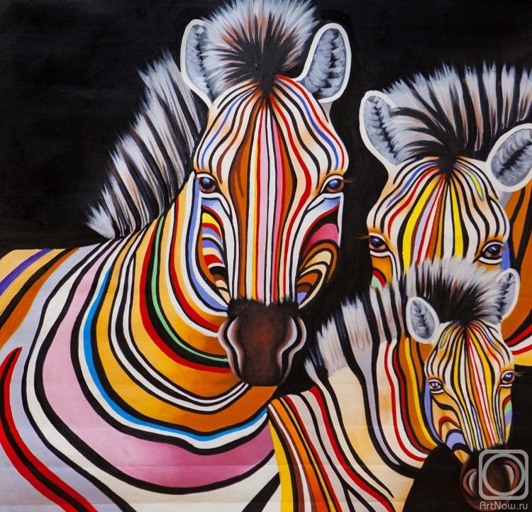 Vevers Christina. The multicolored zebras N13