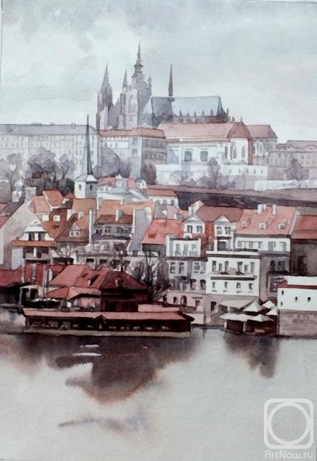Odnolko Natalia. Prague. Vltava