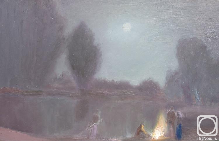 Valyavina Elena. Fire in the night