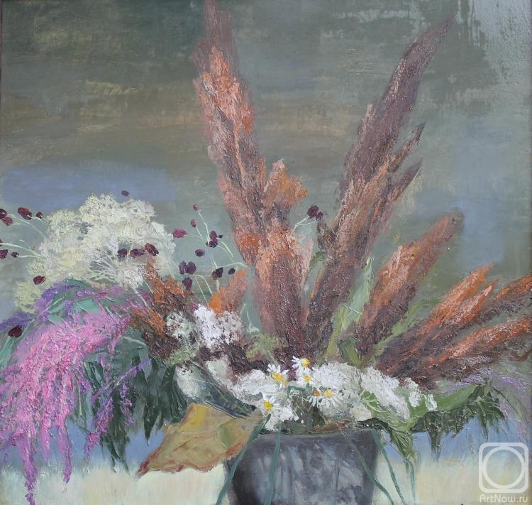 Valyavina Elena. Still-life with horse sorrel