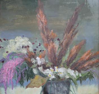 Still-life with horse sorrel. Valyavina Elena