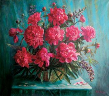 Luxury June (Lupine Painting). Krasnova Nina
