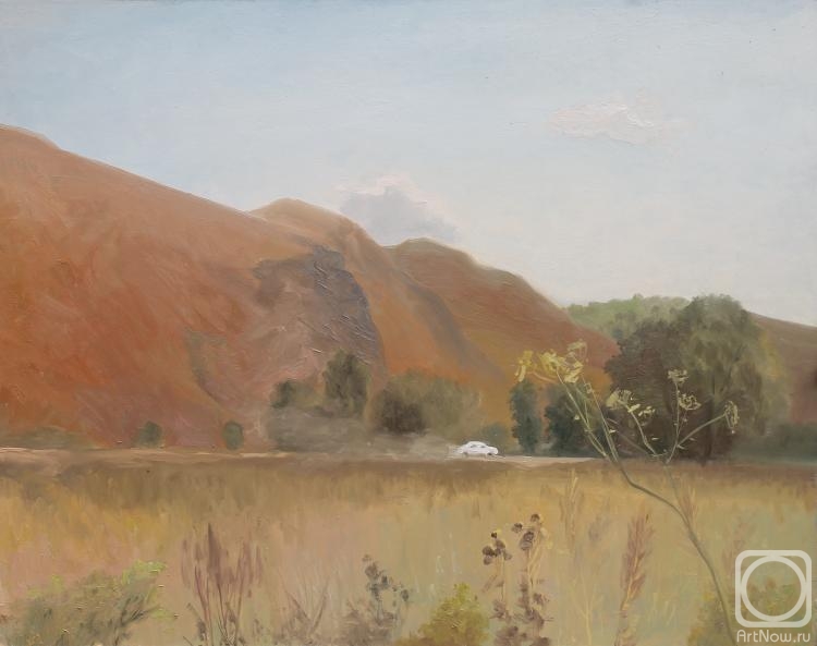 Valyavina Elena. Yellow mountain