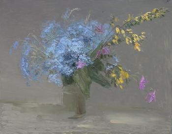 Bouquet with forget-me-nots. Valyavina Elena