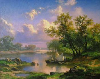 Landscape. Pavel Jogin (copy). Gorbachev Yuri