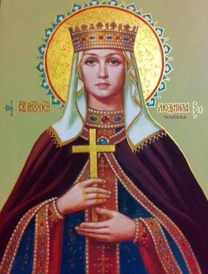 Saint Ludmila. Nesterkova Irina