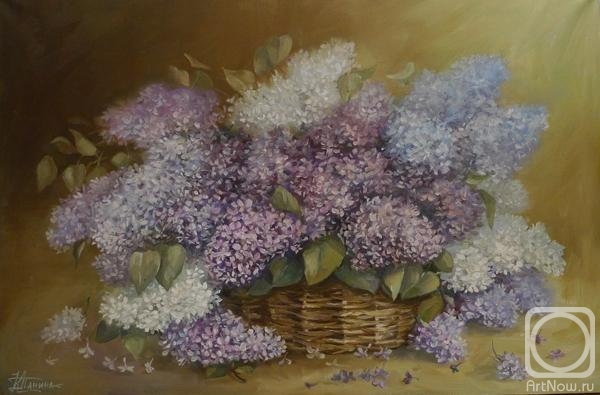 Panina Kira. Lilac in the basket
