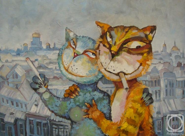 Sergeev Andrey. St. Petersburg's cats