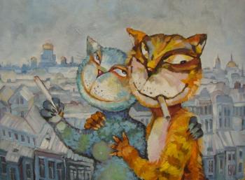 St. Petersburg's cats. Sergeev Andrey