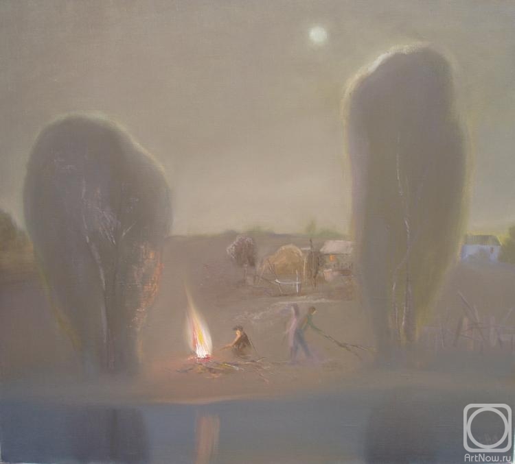 Valyavina Elena. Night fire