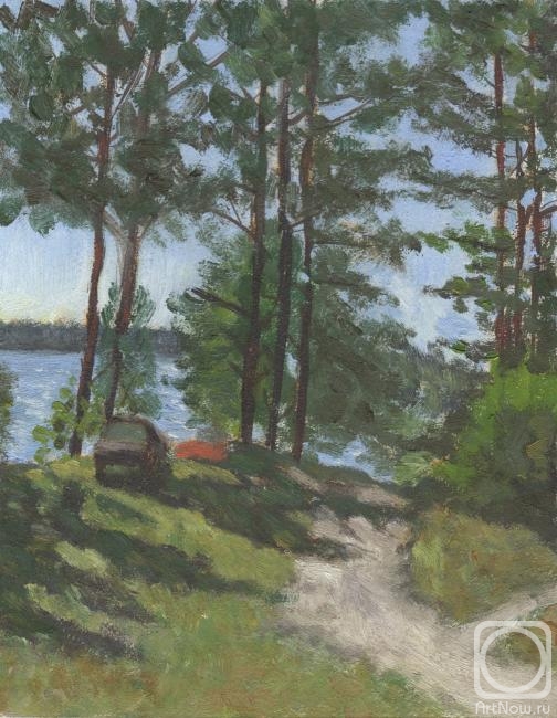 Vorobieva Irina. Lake Beloye (etude)