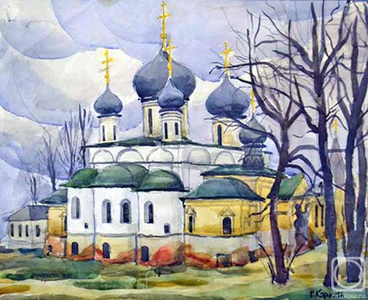 Karaceva Galina. Fedorovsky Monastery in Pereslavl-Zalessky