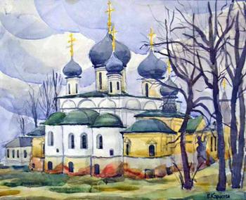Fedorovsky Monastery in Pereslavl-Zalessky. Karaceva Galina